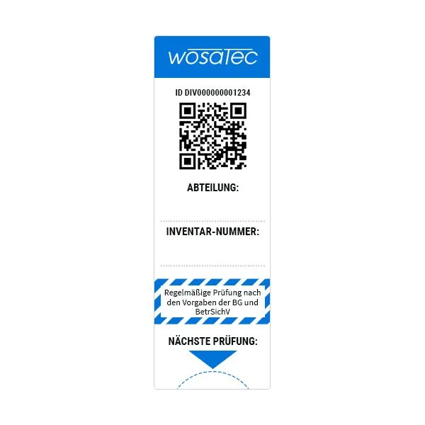 QR-Code-Etiketten, GROß | 100 Stk. | 109 mm x 36 mm
